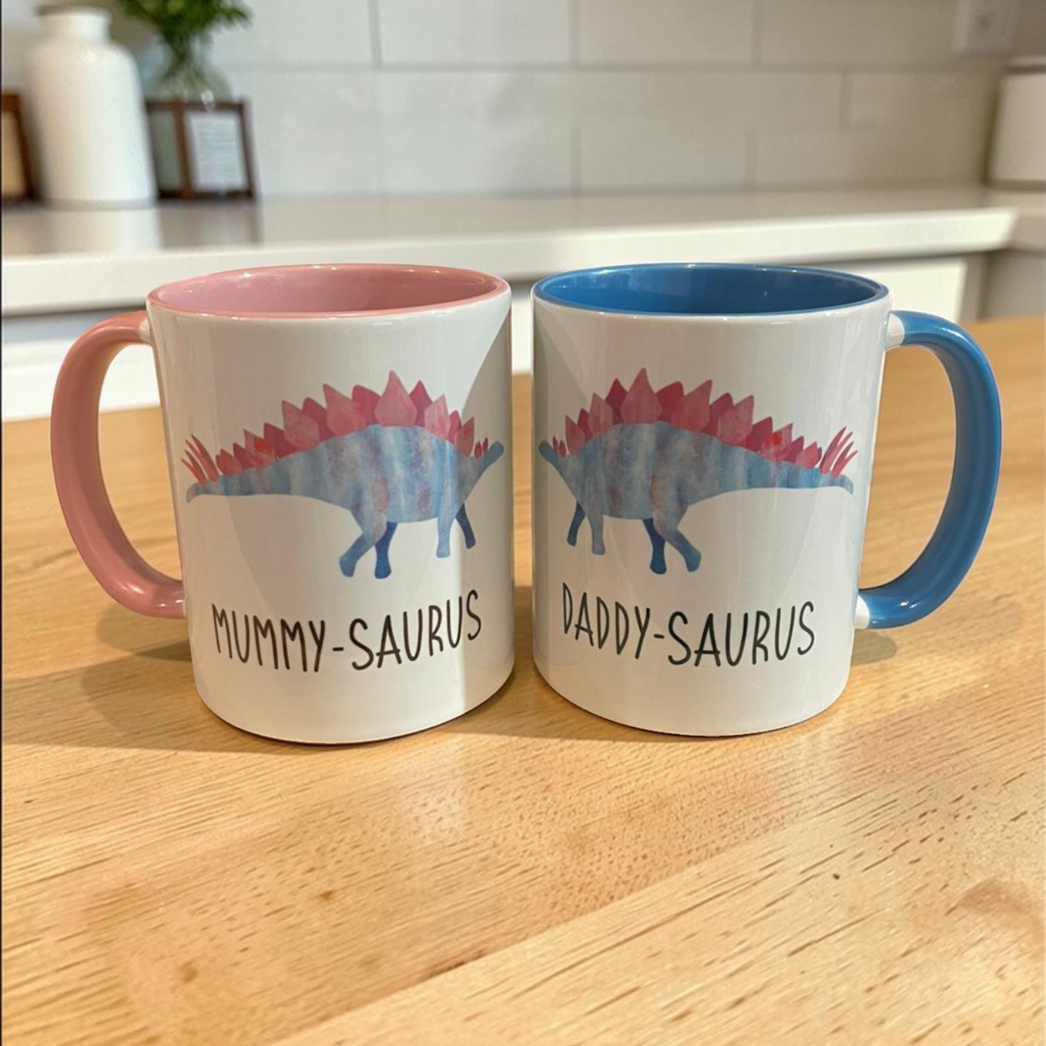 Dino Family Mugs