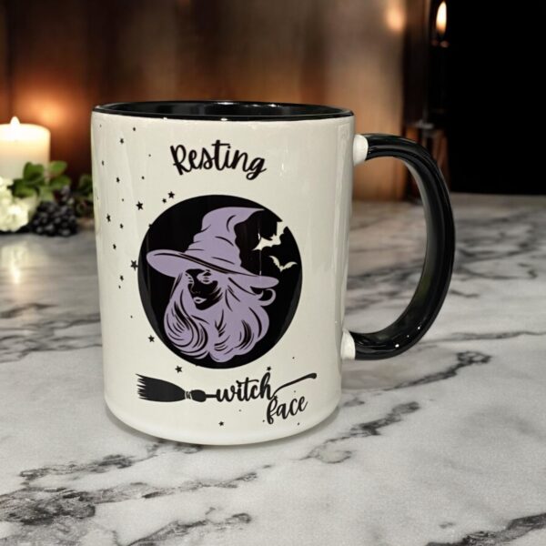 Resting Witch Face Mug