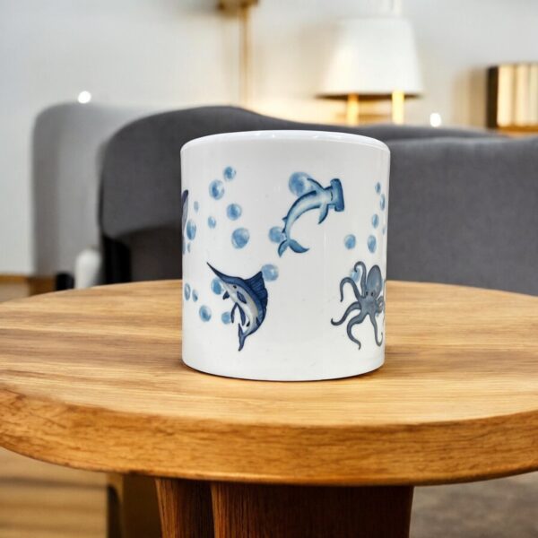 Ocean Animals 6oz Polymer Mug - Image 2